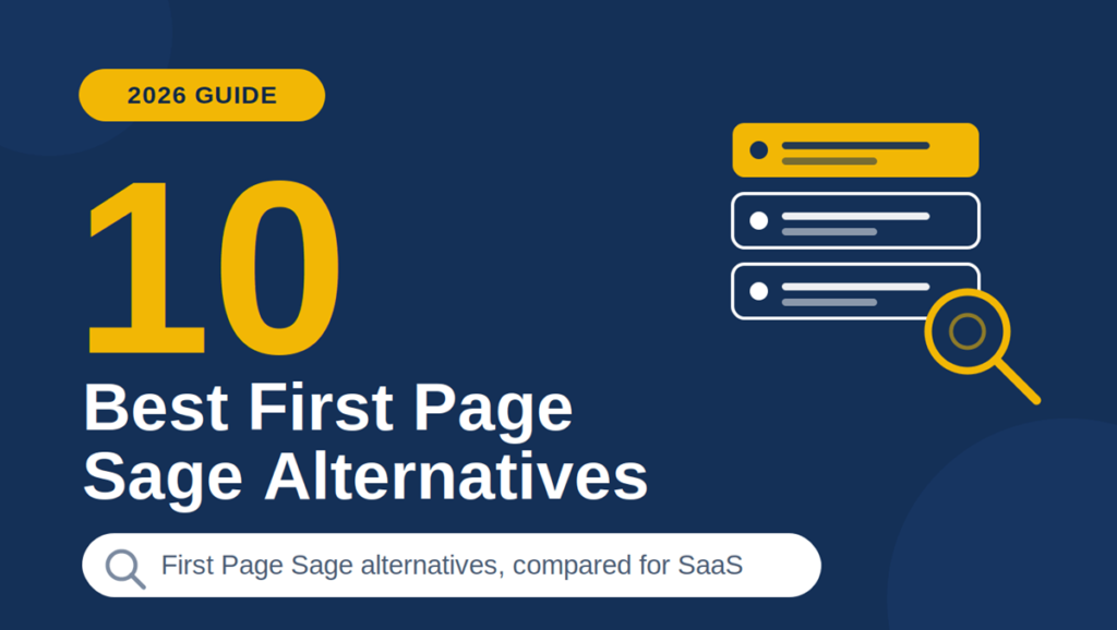 9 Best First Page Sage Alternatives in 2026